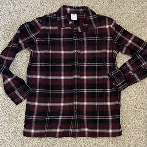 NWT GAP Kids Plaid Flannel Shirt, 8